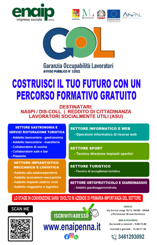 costruisci il tuo futuro con GOL Enna 4