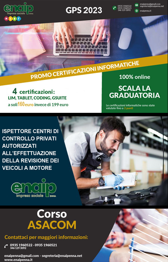 certificazioni enaipenna