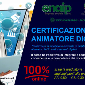 Certificazione Animatore Digitale – ATA/GPS – online con attestato