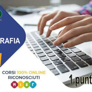 Corso online di Dattilografia con attestato riconosciuto MIUR (1pt ATA)